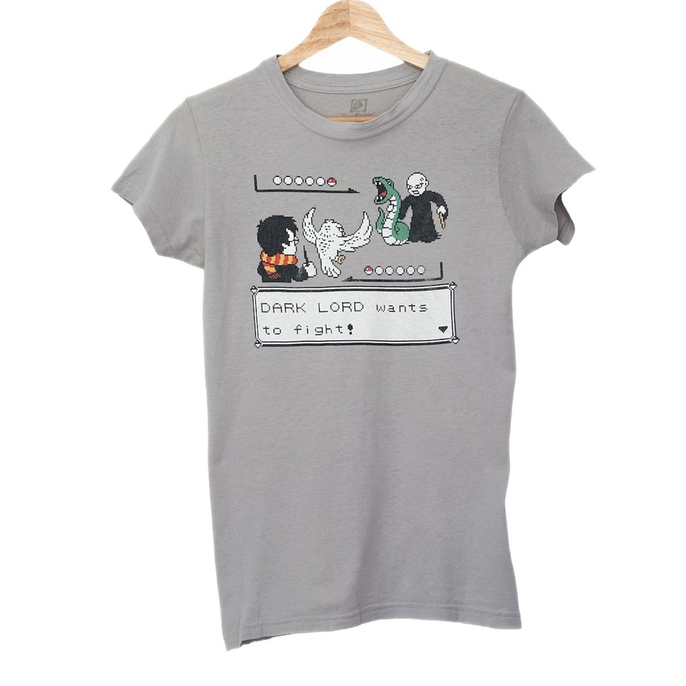 Tee Fury Harry Potter Pokémon Gray Short Sleeve Tee T-Shirt — L